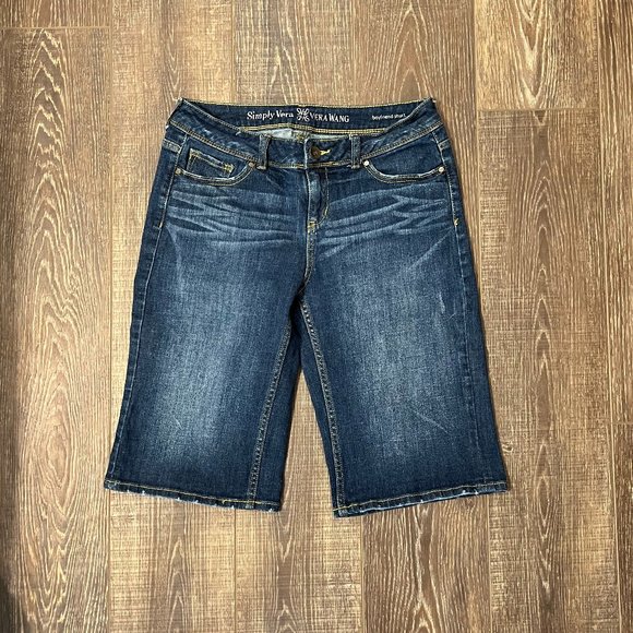 Simply Vera Vera Wang Pants - Simply Vera Vera Wang Boyfriend Shorts – Size 8